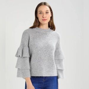 Endless Rose Ruffle Sweater Small